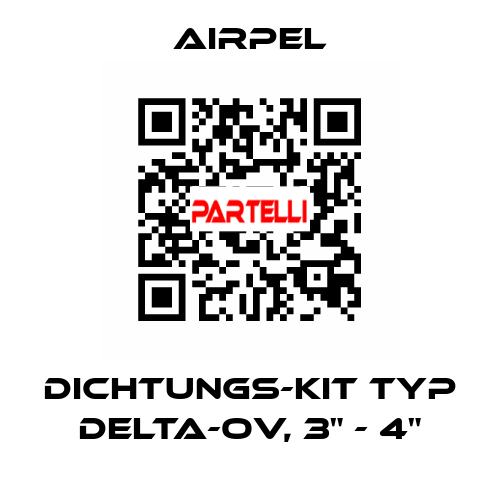 Dichtungs-Kit Typ DELTA-OV, 3" - 4" Airpel