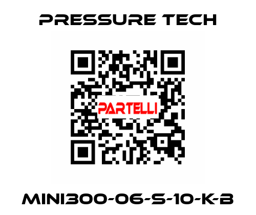 MINI300-06-S-10-K-B Pressure Tech