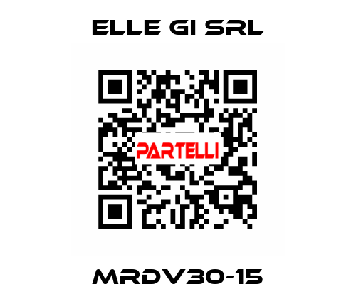 MRDV30-15 ELLE GI SRL