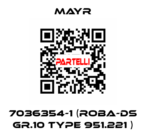 7036354-1 (ROBA-DS Gr.10 Type 951.221 ) Mayr