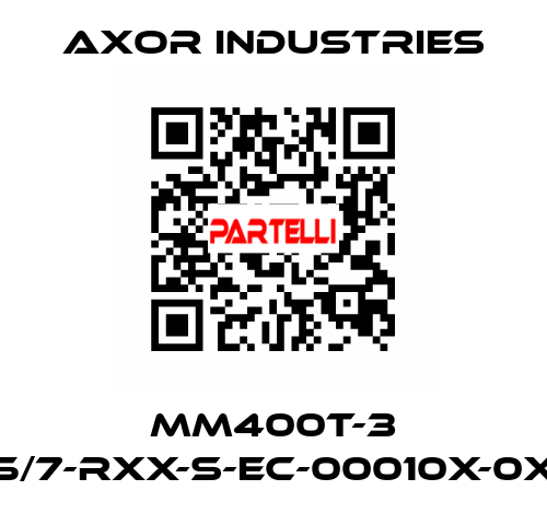 MM400T-3 5/7-RXX-S-EC-00010X-0X Axor Industries
