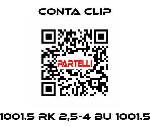 1001.5 RK 2,5-4 BU 1001.5 Conta Clip