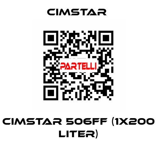 Cimstar 506FF (1x200 liter) Cimstar 