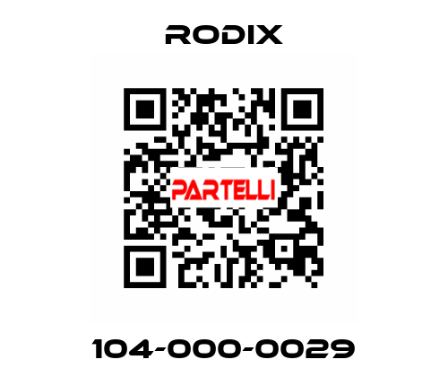 104-000-0029 Rodix
