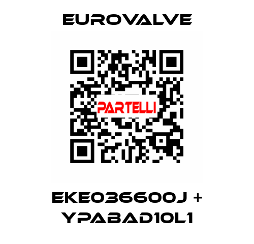 EKE036600J + YPABAD10L1 Eurovalve