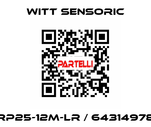RP25-12M-LR / 64314978 Witt Sensoric