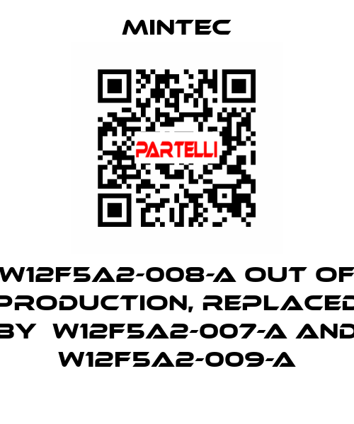 W12F5A2-008-A out of production, replaced by  W12F5A2-007-A and W12F5A2-009-A MINTEC