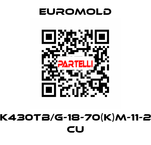 K430TB/G-18-70(K)M-11-2 CU EUROMOLD
