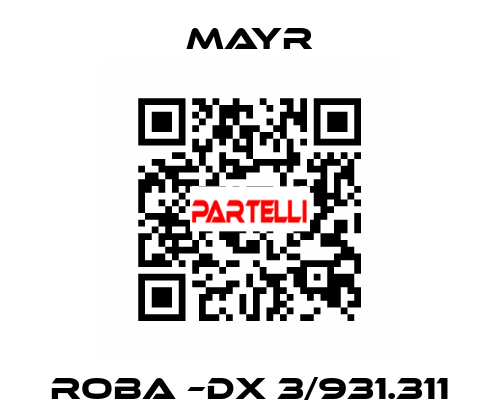 Roba –DX 3/931.311 Mayr