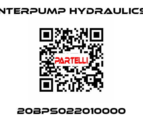 20BPS022010000 Interpump hydraulics