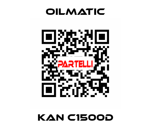 KAN C1500D OILMATIC