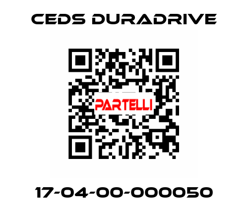17-04-00-000050 Ceds Duradrive