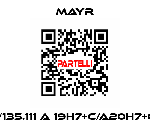 1/135.111 A 19H7+C/A20H7+C Mayr