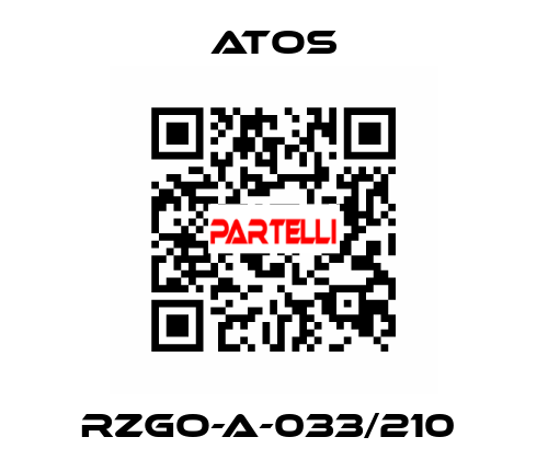 RZGO-A-033/210  Atos