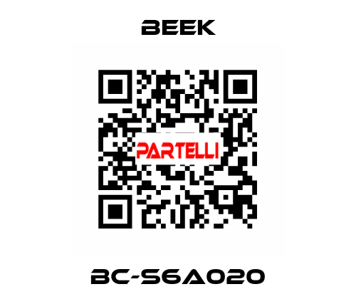 BC-S6A020 Beek