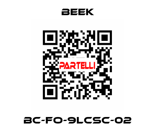 BC-FO-9LCSC-02 Beek