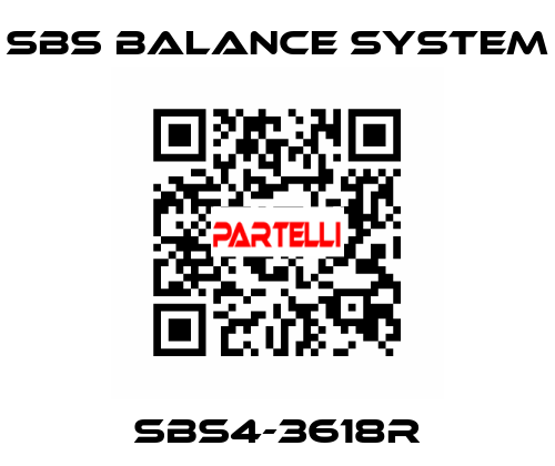SBS4-3618R SBS BALANCE SYSTEM