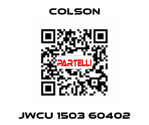 JWCU 1503 60402 Colson