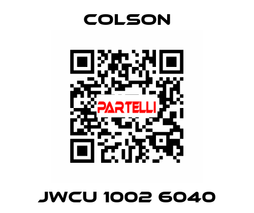 JWCU 1002 6040 Colson