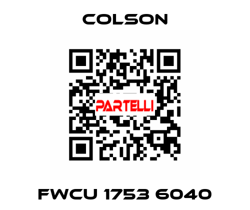 FWCU 1753 6040 Colson