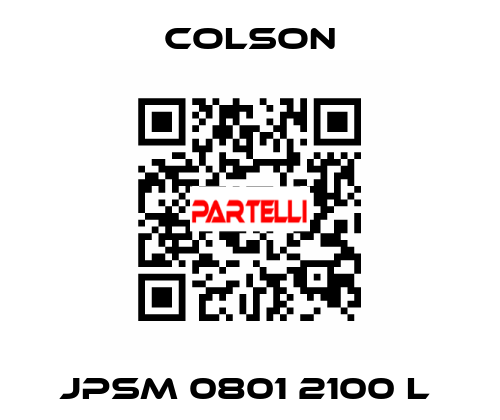 JPSM 0801 2100 L  Colson