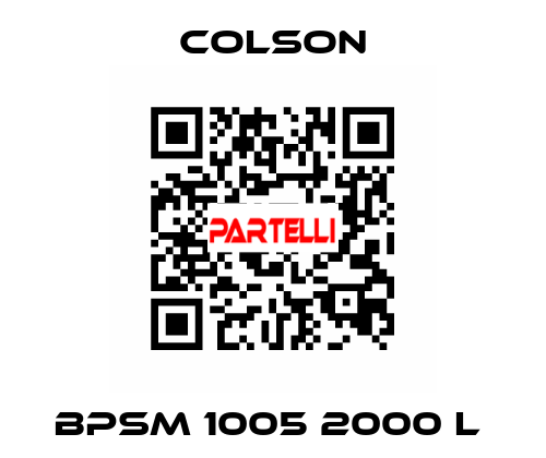 BPSM 1005 2000 L  Colson