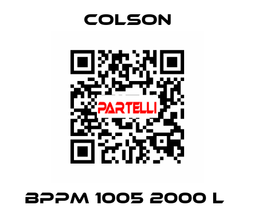 BPPM 1005 2000 L  Colson