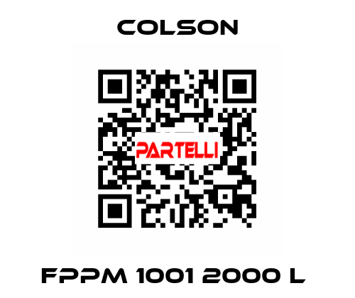 FPPM 1001 2000 L  Colson