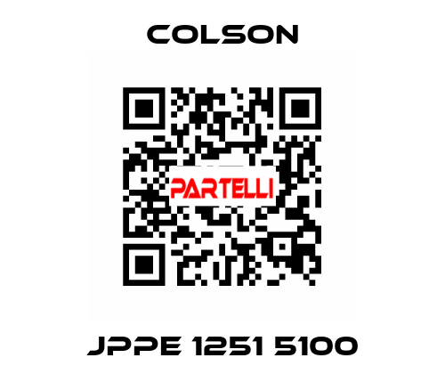 JPPE 1251 5100 Colson