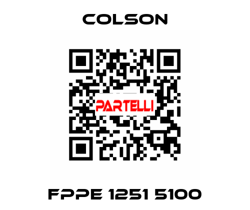 FPPE 1251 5100 Colson
