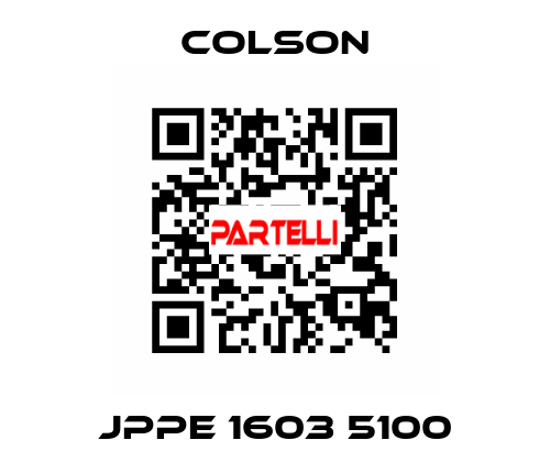 JPPE 1603 5100 Colson