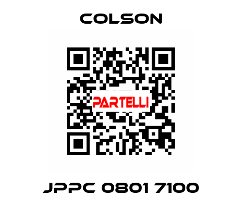 JPPC 0801 7100 Colson