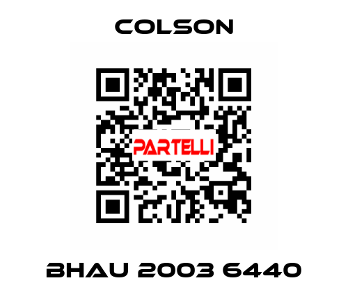 BHAU 2003 6440 Colson
