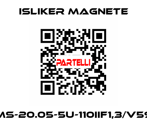 GMs-20.05-5U-110IIF1,3/V590 ISLIKER MAGNETE