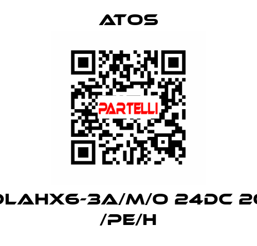 DLAHX6-3A/M/O 24DC 20 /PE/H Atos