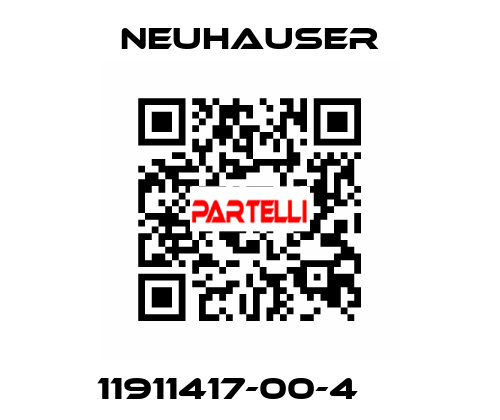 11911417-00-4     Neuhauser
