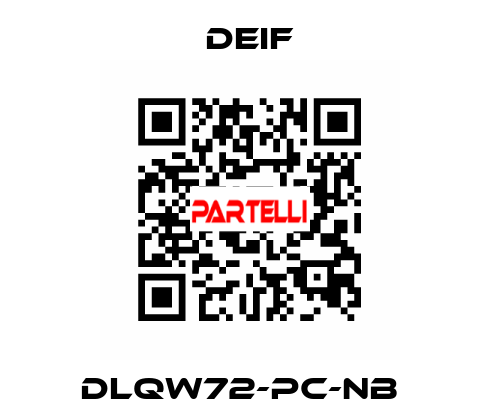 DLQW72-PC-NB   Deif