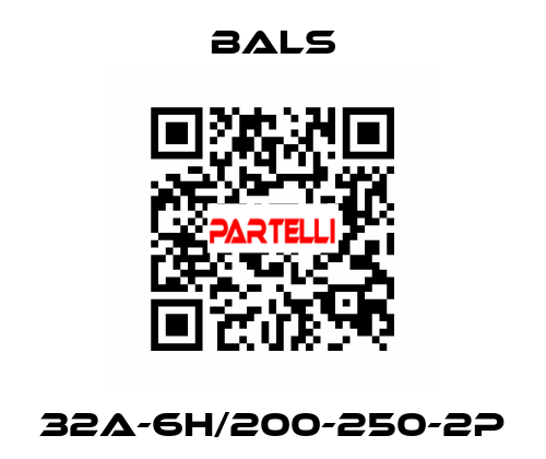 32A-6h/200-250-2P Bals