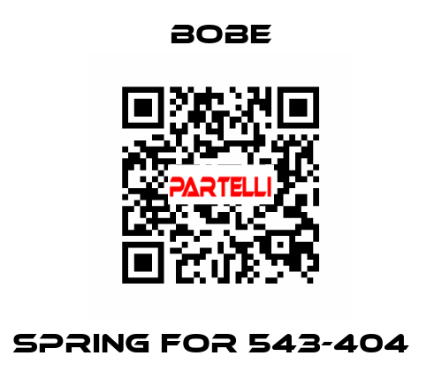spring for 543-404В Bobe