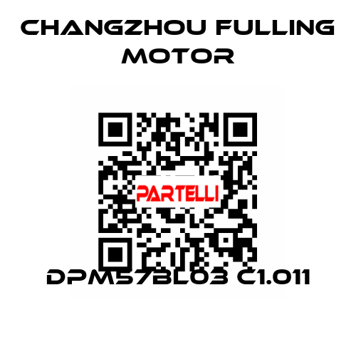 DPM57BL03 C1.011 Changzhou Fulling Motor