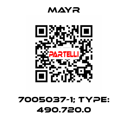 7005037-1; Type: 490.720.0 Mayr