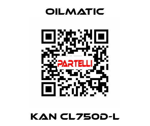 KAN CL750D-L OILMATIC