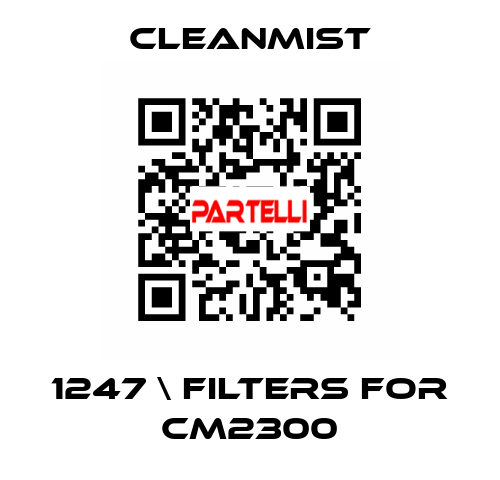 1247 \ filters for CM2300 CleanMist