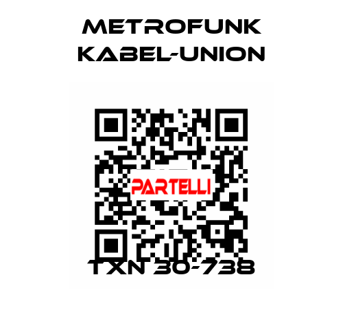 TXn 30-738 METROFUNK KABEL-UNION