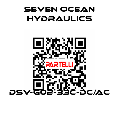 DSV-G02-33C-DC/AC Seven Ocean Hydraulics
