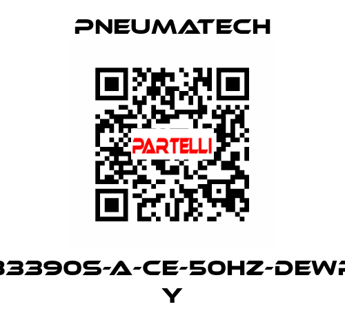 PB3390S-A-CE-50HZ-DEWPO Y Pneumatech
