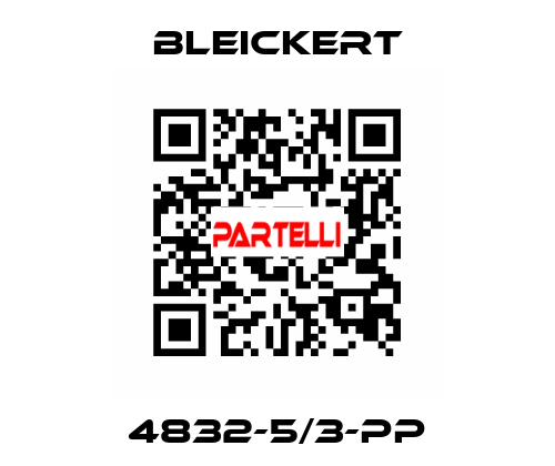4832-5/3-PP Bleickert