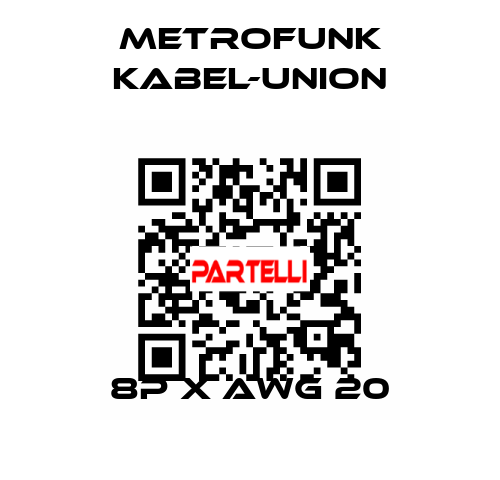8P x AWG 20 METROFUNK KABEL-UNION