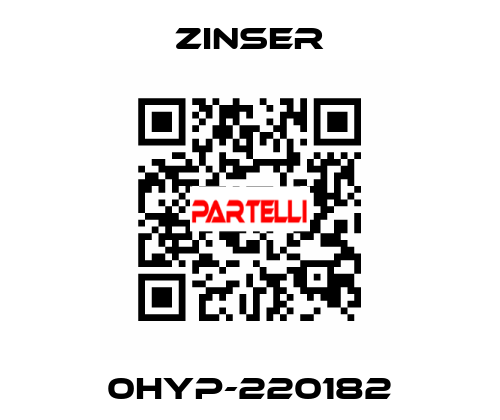 0HYP-220182 Zinser