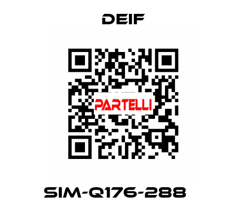  	  SIM-Q176-288В АС Deif